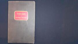 Stammbuch Buchdeckel vorne: Titel