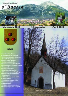 s'Dachle Ausgabe 16