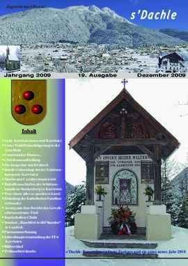 s'Dachle Ausgabe 19