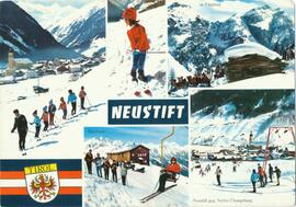 Ansichtskarte Neustift Winter