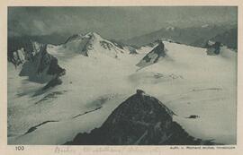 Becherhaus (3195m) früher Kaiserin Elisabeth Schutzhaus anno 1893 (Alpi Breonie: Rifugio Regina E...