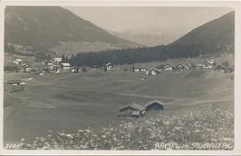 Blick auf Kampl zur Nordkette