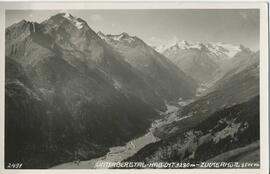 Unterbergtal mit Habicht (3280m) und Zuckerhütl (3511m)