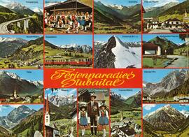 Ansichtskarte &quot;Ferienparadies Stubaital&quot;