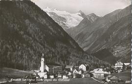 Neustift mit Blick zum Gletscher