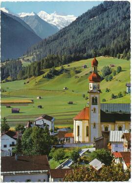Fulpmes mit Pfarrkirche hl Veit