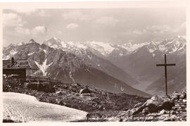 Blick vom Patscherkofl gegen Stubaier Gletscher