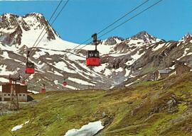 Gletscher Gondelbahn mit Dresdner Hütte