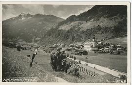 Neustift mit Blick Brennerspitze (2877m)