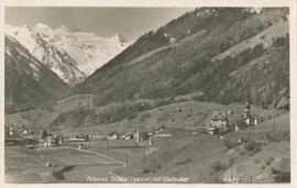 Fulpmes mit Blick zum Gletscher