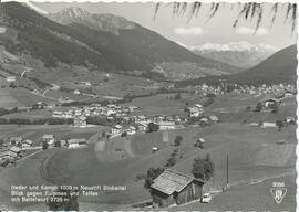 Neder und Kampl Blick geg. Fulpmes und Telfes mit Bettelwurf