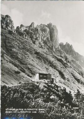 Elferhütte mit Elferspitze (2499m)