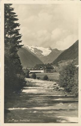 Blick auf den Stubaier Gletscher