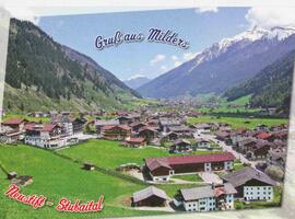 Grußkarte Milders mit Blick zum Patscherkofl