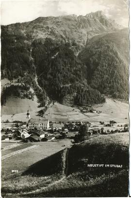 Blick auf Neustift und Elfer