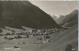 Neustift mit Blick auf den Gletscher