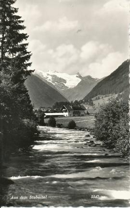 Blick auf den Stubaier Gletscher