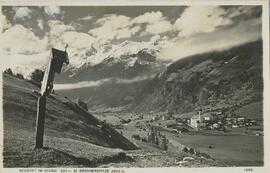 Neustift mit Blick Brennerspitze (2877m)