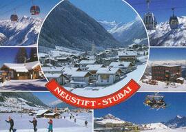 Ansichtskarte Neustift Wintersport