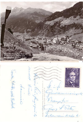 Blick auf Neustift von der Obergasse