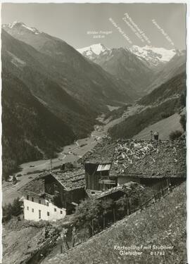 Kartnallhöfe mit Gletscherblick