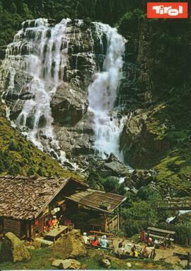 Grawa Wasserfall mit Grawa Alm