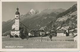 Neustift mit Blick auf die Brennerspitze