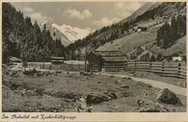 Schaller Blick auf Oberegg und den Gletscher