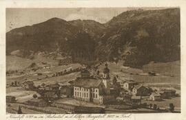 Neustift mit Blick zum Hohem Burgstall (2613m)