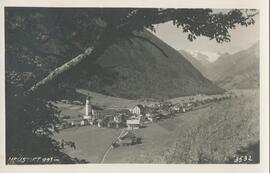 Neustift mit Blick auf Gletscher