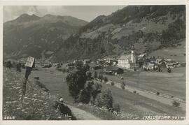 Neustift mit Blick Brennerspitze (2877m)
