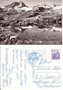 Schaufelspitze, Wildspitze und Daumkogel