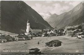 Neustift mit Blick zum Gletscher