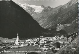 Neustift mit Blick auf Gletscher