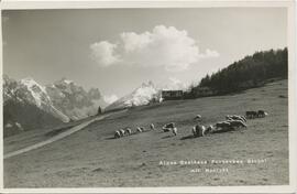 Alpengasthof Froneben (1340m) gegen Habicht