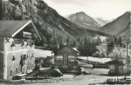 Unterbergtal Gasthaus Volderau mit Gletscherblick