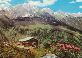 Elferhütte Blick zur Starkenburgerhütte und Kaserstatt