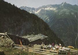 Almhütte mit Ausschank