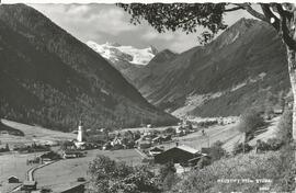 Neustift mit Gletscherblick