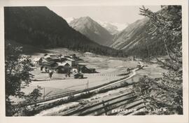 Blick auf Krößbach und den Gletscher