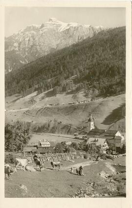 Neustift Aufnahme vom Bachertal