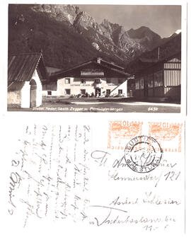 Gasthof Zegger mit Pinnisbergen