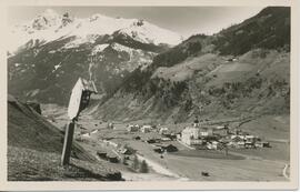 Neustift mit Blick Brennerspitze (2877m)