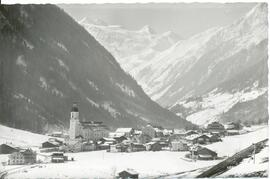 Neustift mit Gletscherblick Winter