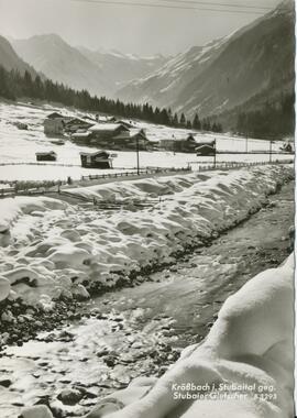 Blick auf Krößbach zum Gletscher