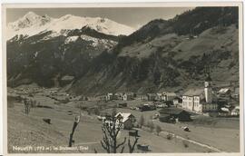 Neustift mit Blick Brennerspitze (2877m)