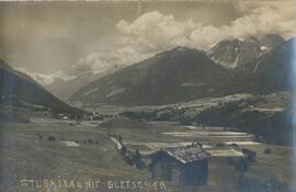 Blick von Mieders ins Stubaital