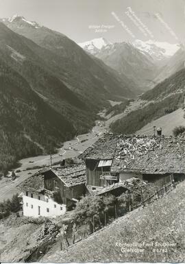 Kartnallhof mit Blick auf den Gletscher