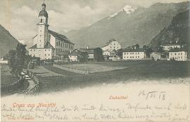 Grußkarte Neustift aus dem Jahr 1918