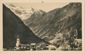 Neustift mit Blick auf Gletscher